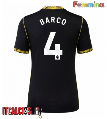 Chelsea Valentin Barco #4 Seconda Maglia Femmina 2026-27 Manica Corta